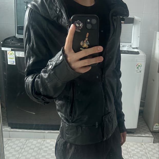 bono leather jacket