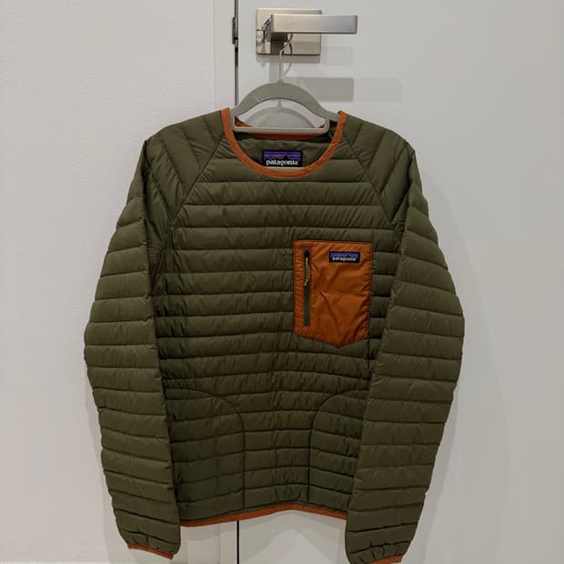 파타고니아 패딩 다운 크루넥 