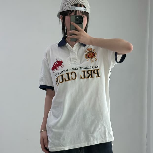 PRL Club 카라 반팔티