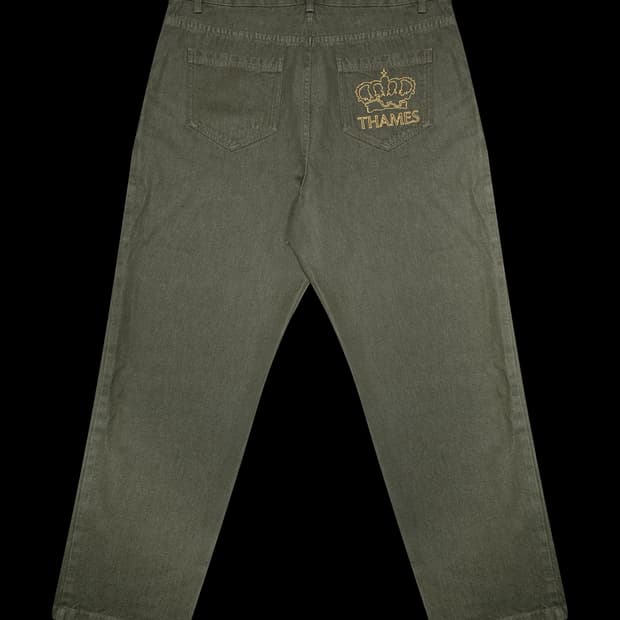 Thames JOHNNY JEANS OLIVE 30 사이즈