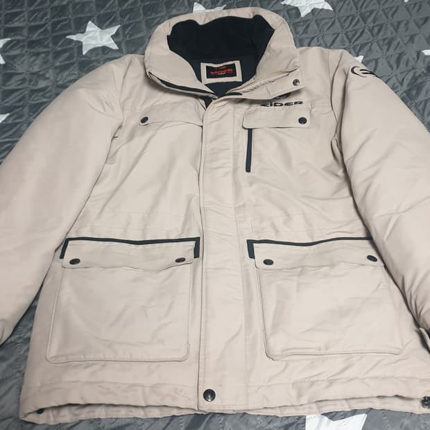 아이더 덕다운 패딩자켓 베이지 (M)