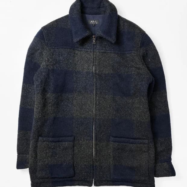 아페쎄 APC 00's 울 오리지널 블록 코트 PN5582