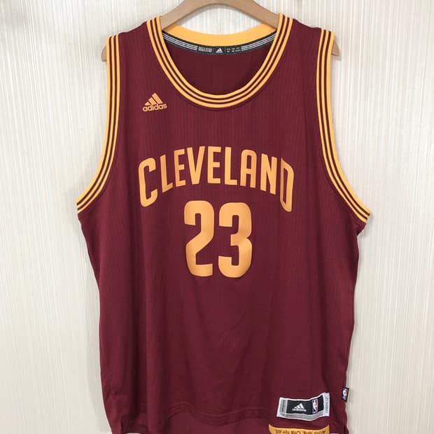 NBA 아디다스 클리블랜드캐벌리어스 스윙맨져지 2XL #23 르브론