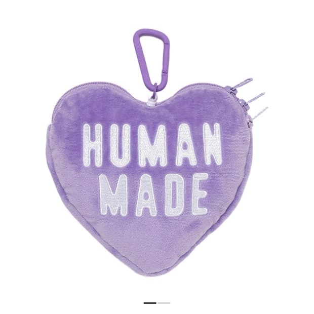 휴먼 메이드 하트 패스케이스 퍼플 - 압구정 스토어 한정