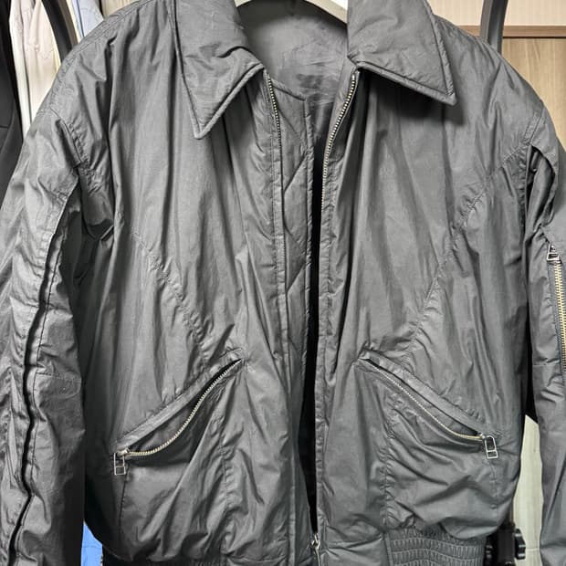 쿠어 퍼프 플라이트 MA-1 블랙 S사이즈