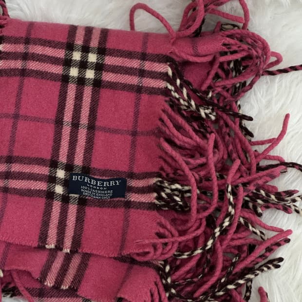 버버리 캐시미어 목도리
