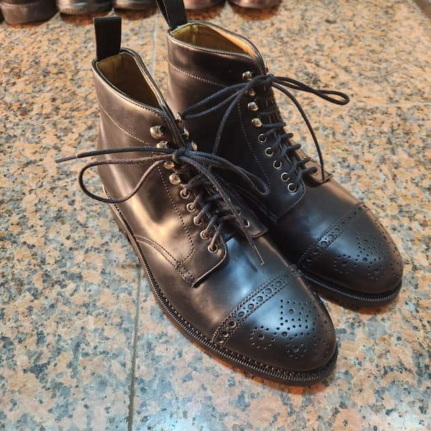 Berwick 가죽 부츠 6.5 / 255mm
