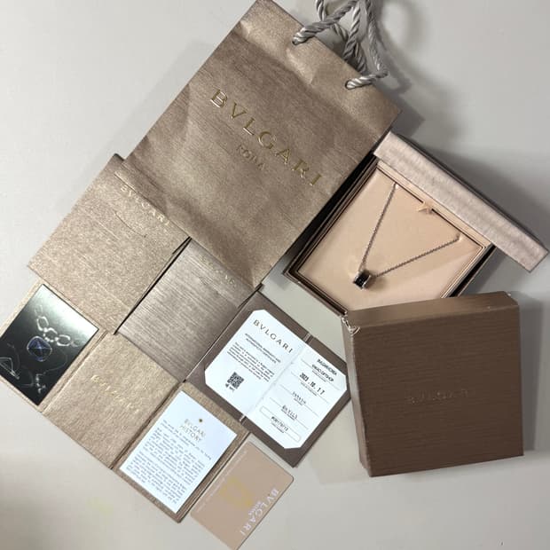 [백화점판/당일출고]불가리 세이브더칠드런 목걸이