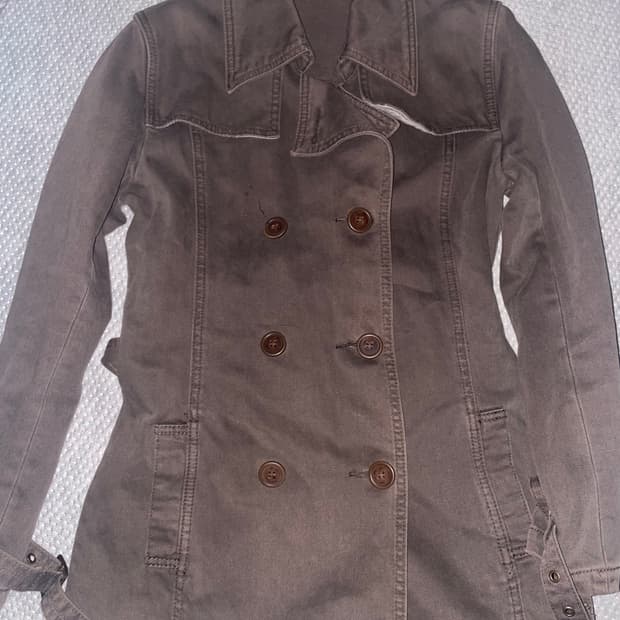 데님 코트 자켓
