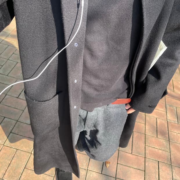 꼼데가르송 옴프 플러스 울 팬츠