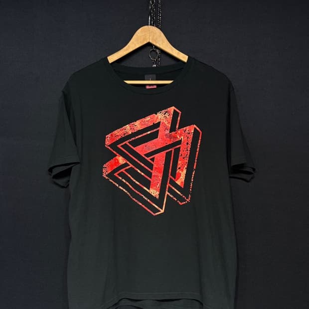 오피셜 Babymetal three icon 락티셔츠 