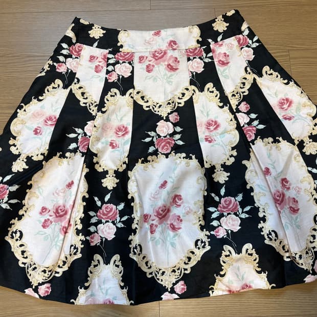 지저스디아망떼 갸루 로리타 앤틱 빈티지 스커트 