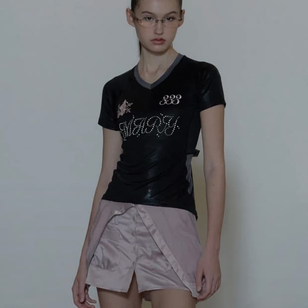 스컬프터  team mary soccer Jersy black 