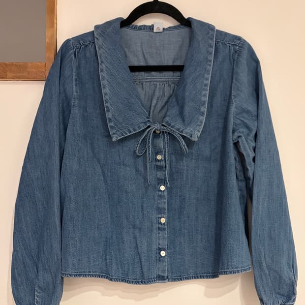 Old Navy 데님 블라우스
