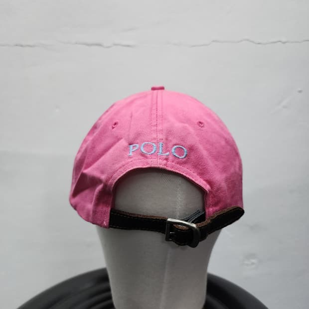 00s 폴로 랄프로렌 핑크색 볼캡 