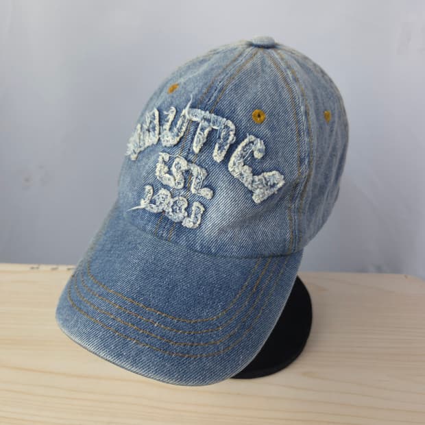 노티카 Nautica 데님 볼캡 모자
