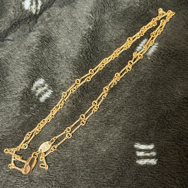 22k 크롬하츠 트위스트 체인 20인치