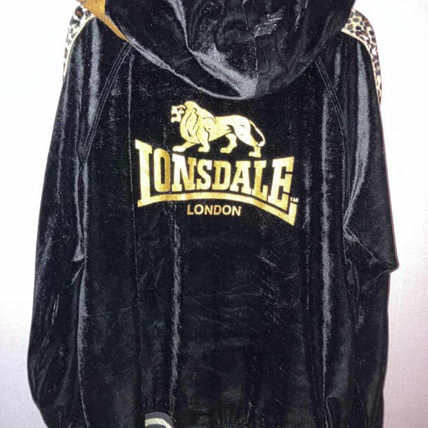 갸루 호피 투웨이 후드집업