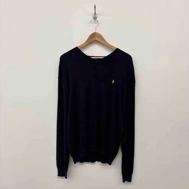 폴로 랄프로렌 니트 네이비 남/L