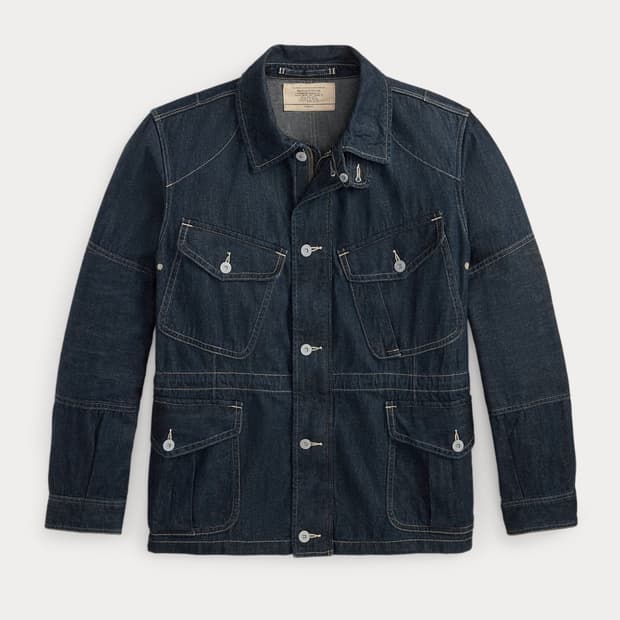 RRL 더블알엘 인디도 데님 필드 자켓