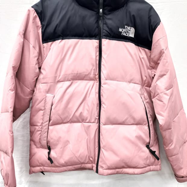 노스페이스 700 핑크 숏패딩 (공용95 )