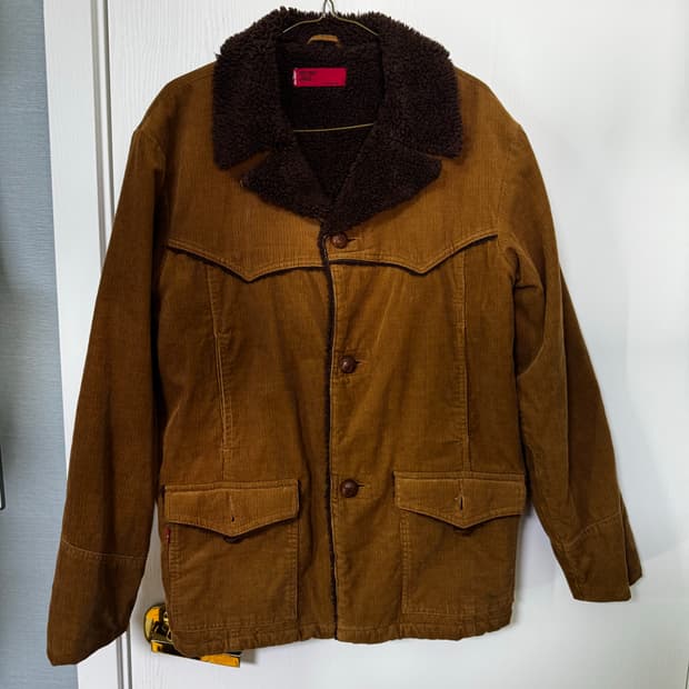 리바이스 코듀로이 쉐르파 자켓 L
