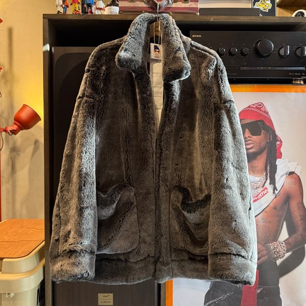 더블렛 핸드 페인트 퍼자켓 M(2XL)