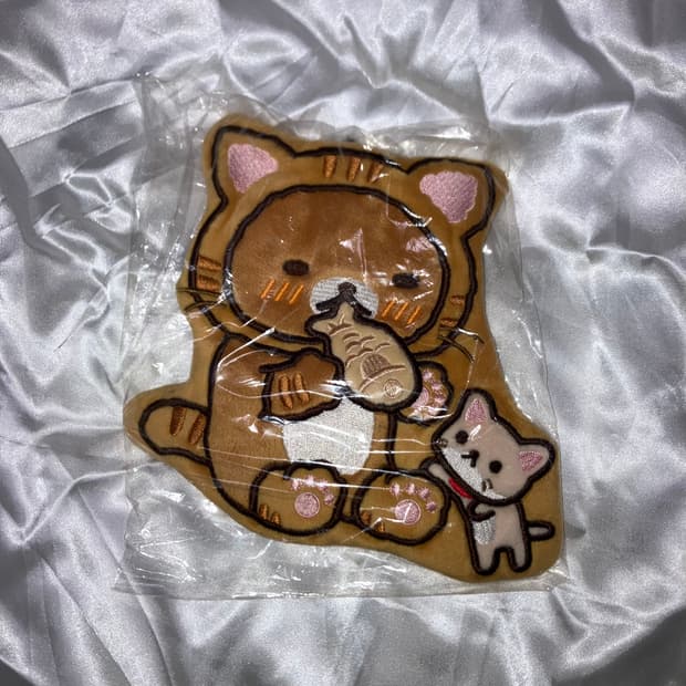 리락쿠마 고양이 동전 지갑 가방