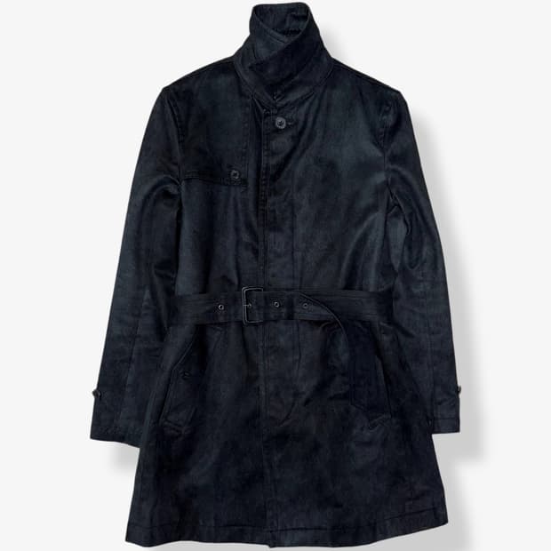 [M] Tornado Mart Suede Trench Coat