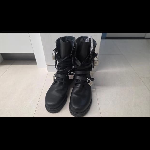 11fw Adidas x Jeremy scott combat boot