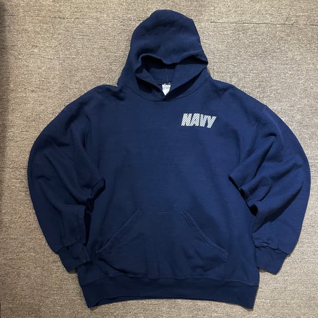 (L) USA Soffe NAVY 밀리터리 미해군 후드티