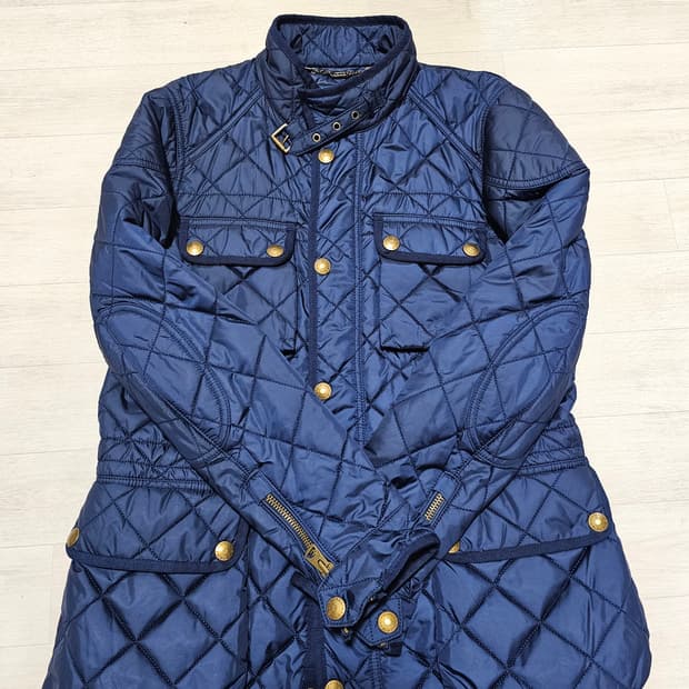 남성랄프로렌  퀼팅잠바L