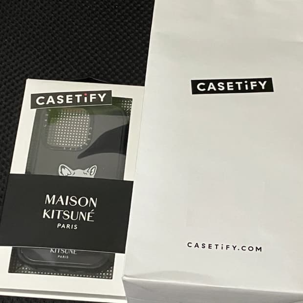 아이폰 14 pro 케이스티파이 & 메종키츠네 케이스