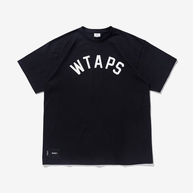[L] 더블탭스 LOCKER 스팟 티셔츠 블랙 21SS