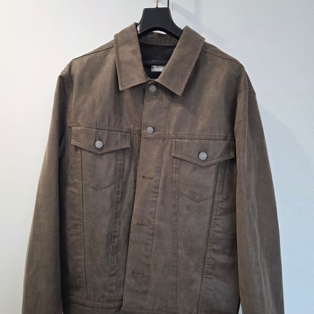 아포페니안 레더 트러커 자켓