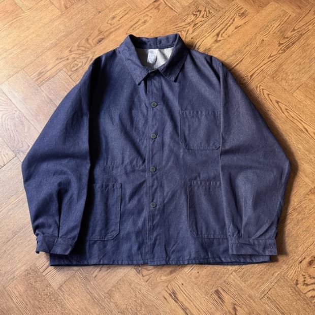 [XL]90's Made in France 프렌치 데님 워크자켓