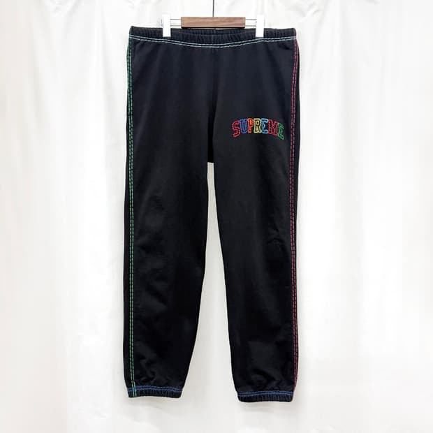 슈프림 빅 스티치 스웨트 팬츠
