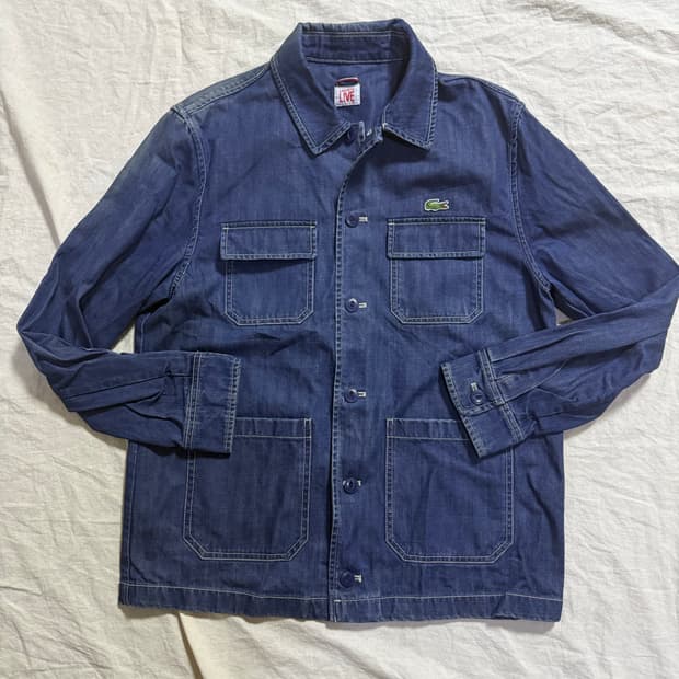 라코스테 데님자켓 