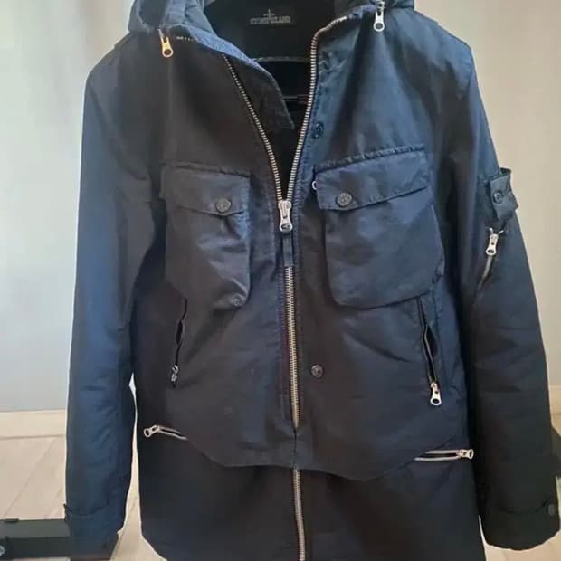 쉐도우프로젝트 가먼트다이드 데이비드TC야상자켓