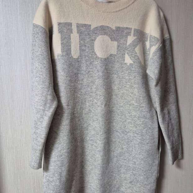 (정품) 사카이럭 롱니트 스웨터 sacai luck