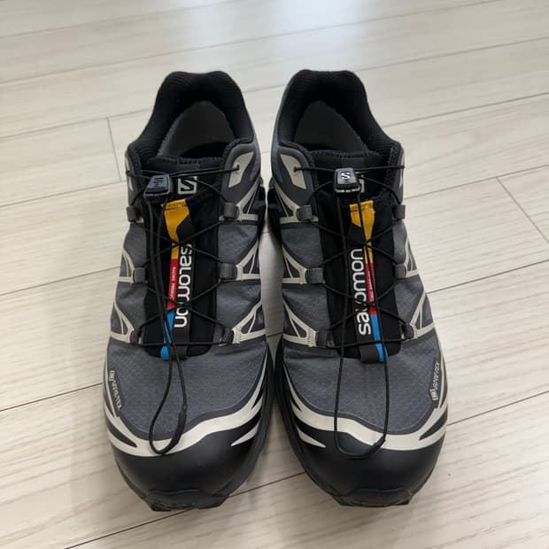 살로몬 XT-6 고어텍스 블랙 에보니 270