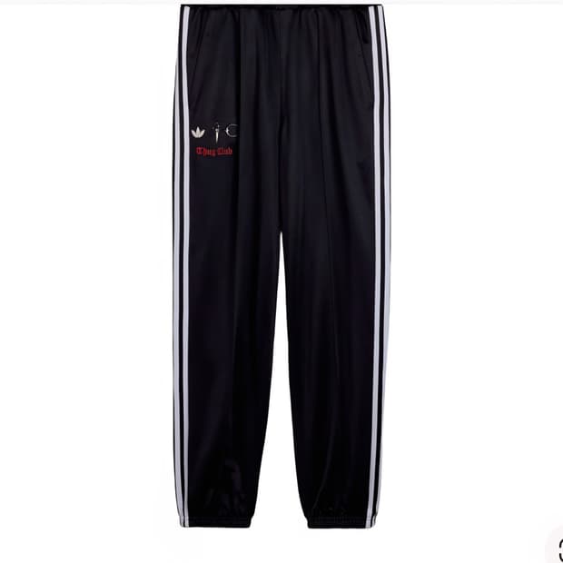 아디다스 x 떠그 클럽 슈퍼스타 조거 팬츠 블랙-KR