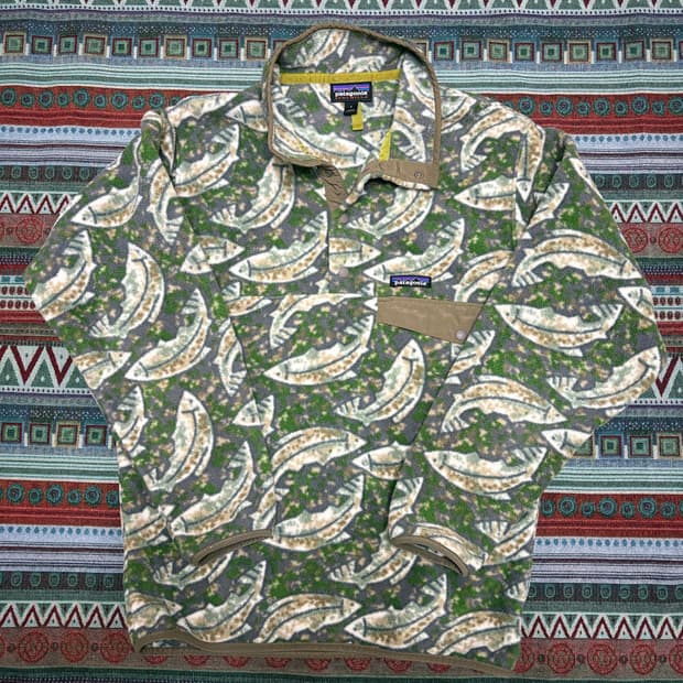 파타고니아 신칠라 아즈텍 후리스 s