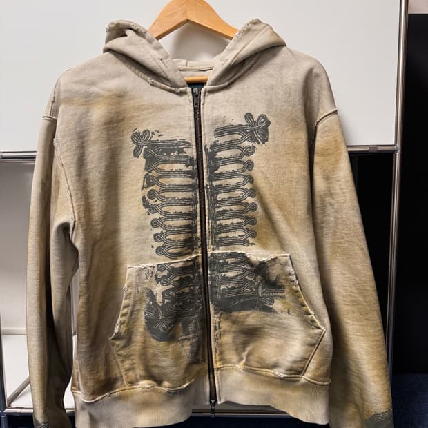 1사이즈 언더마이카 나폴레옹 더티 워시드 후드