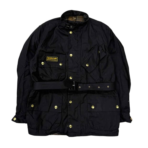 *택채새상품 바버 인터네셔널 a7 왁스 자켓