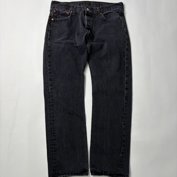 10s Levi's 501 Jeans (black)