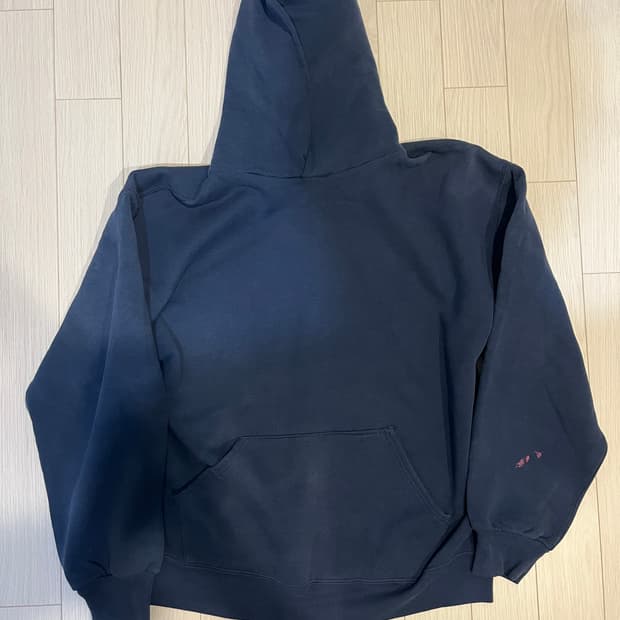 90s 빈티지 러셀 후드 네이비 L  USA