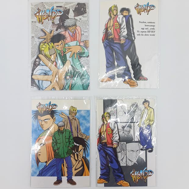 힙합 김수영 한국 국산 만화 90년대 엽서 다이어리 꾸미기 [고전문구]