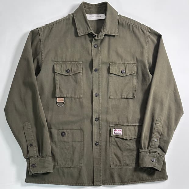 골든구스 밀리터리 필드 자켓 