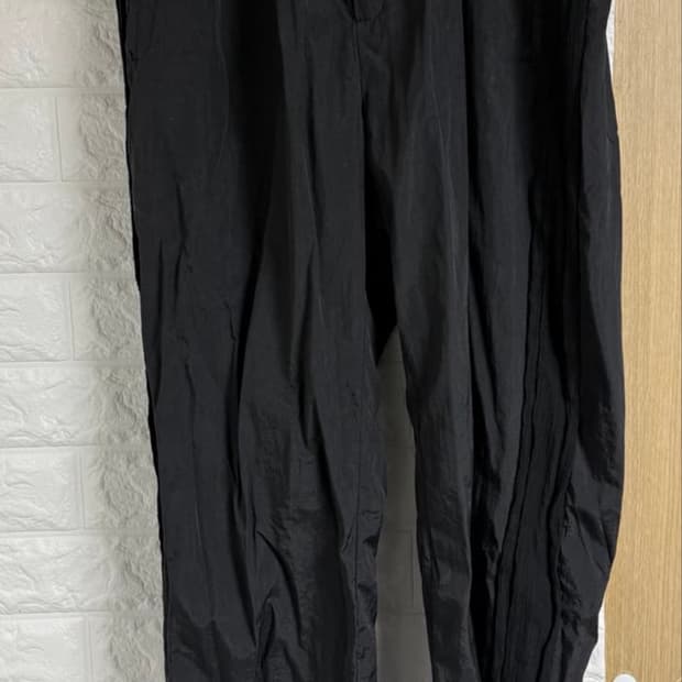폴리테루 나일론팬츠 블랙3